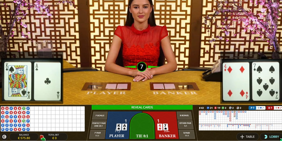 Baccarat - Gameplay 2 - cyl88casino