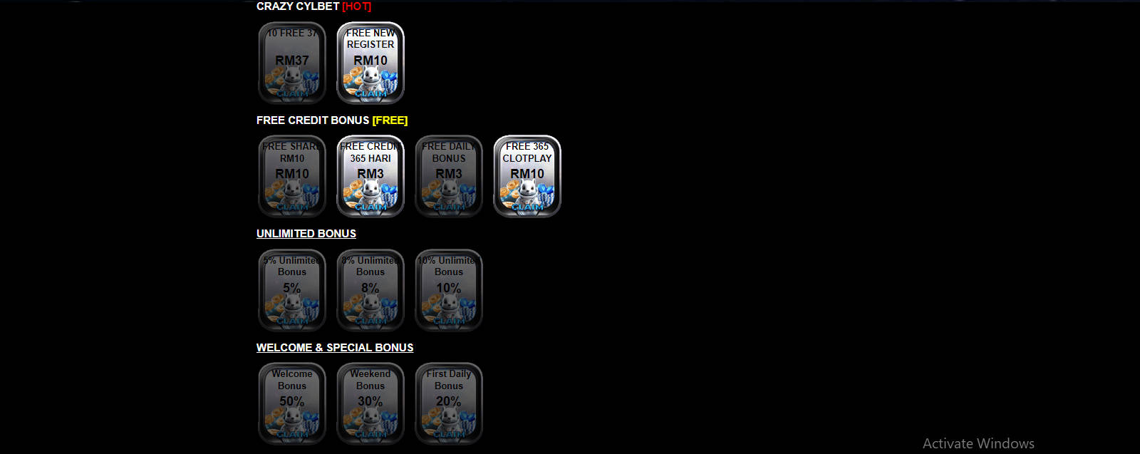 CYL88 - Promotion Desktop 3 - cyl88casino