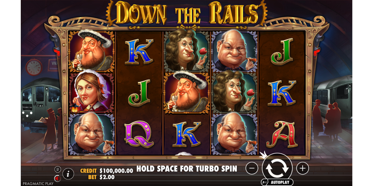 Down the Rails Slot - Interface - cyl88casino