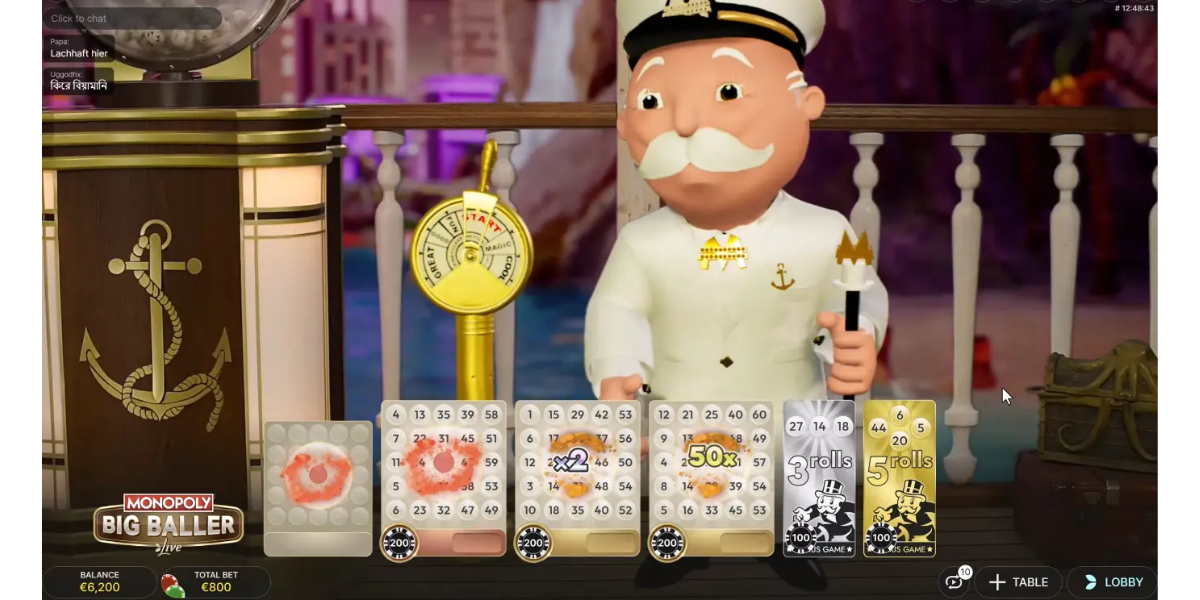 Monopoly Big Baller - Gameplay 1 - cyl88casino