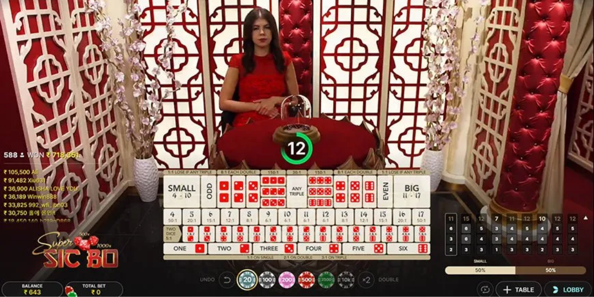 Sic Bo - Gameplay 1 - cyl88casino