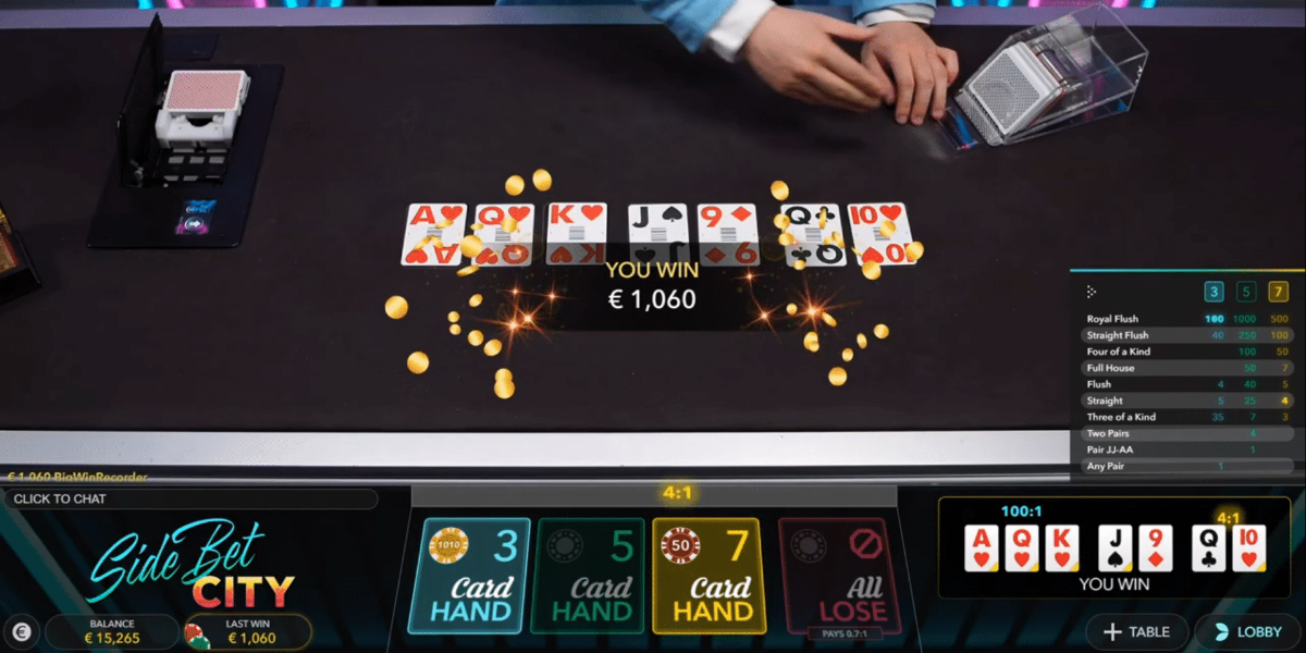 Side Bet City - Gameplay 2 - cyl88casino