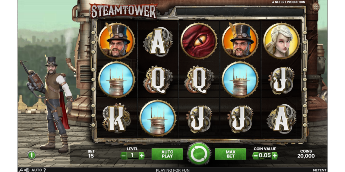 Steam Tower Slot - Interface - cyl88casino