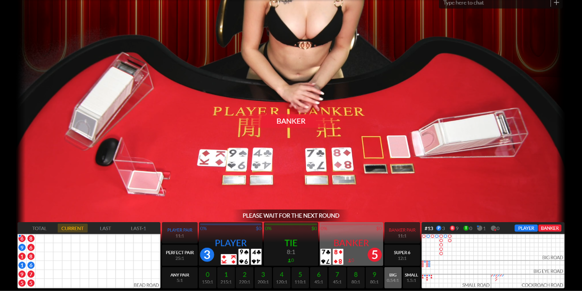 Sexy Baccarat - Gameplay 2 - cyl88casino