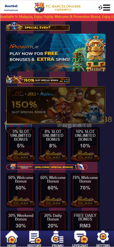 Barcelona888 - Promotion - cyl88casino