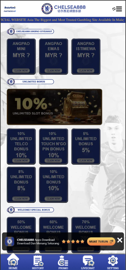 Chelsea888 - Promotion - cyl88casino