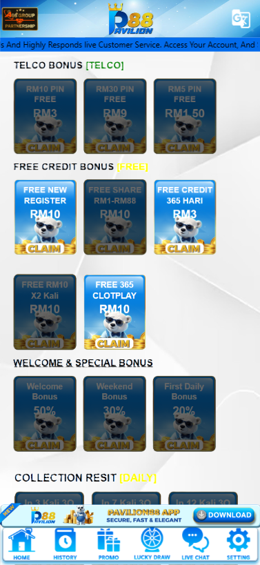 Pavilion88 - Promotion - cyl88casino