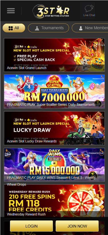 3Star88 - Promotion - cyl88casino