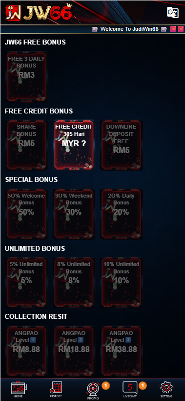 Judiwin66 - Promotion - cyl88casino