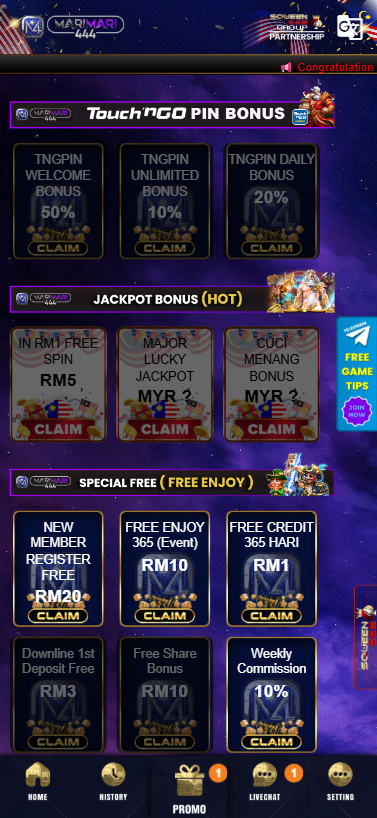 Marimari444 - Promotion - cyl88casino