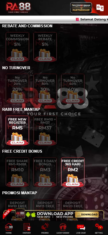 RA88 - Promotion - cyl88casino